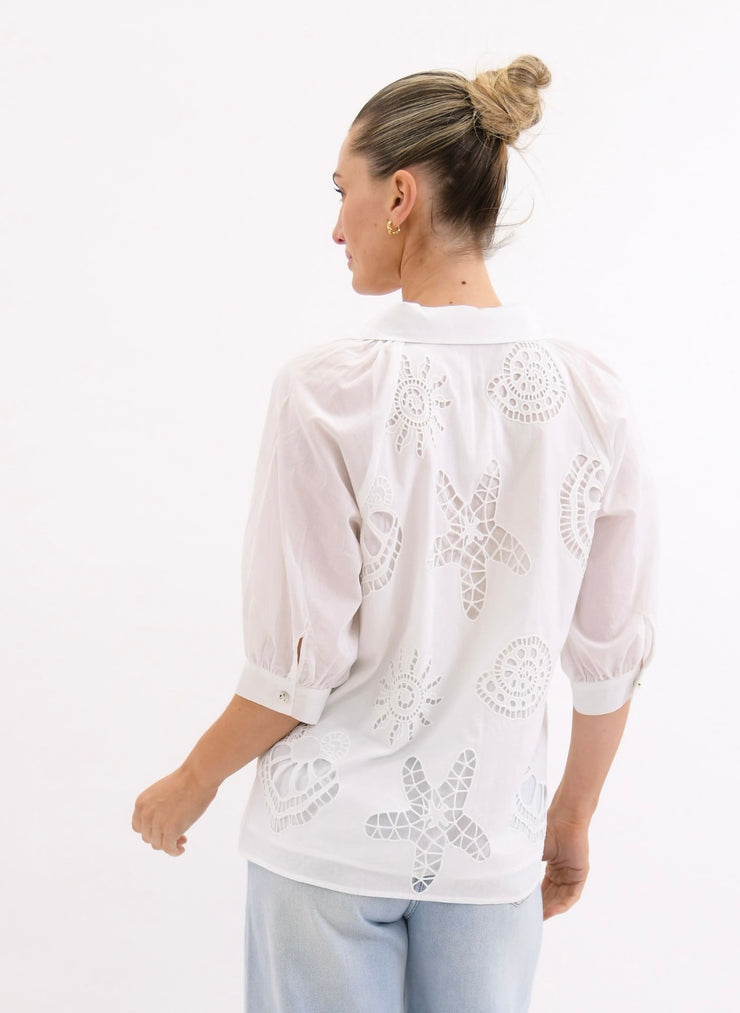 Brodie  white shirt