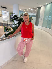 Carter Strip Barrel Jeans