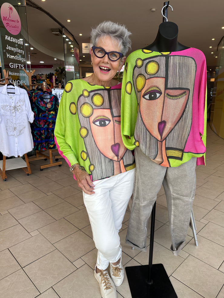 Lacasso  Face Knit