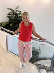 Carter Strip Barrel Jeans