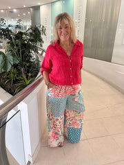Bloom Patchwork Pants