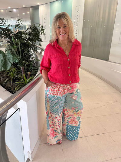 Bloom Patchwork Pants