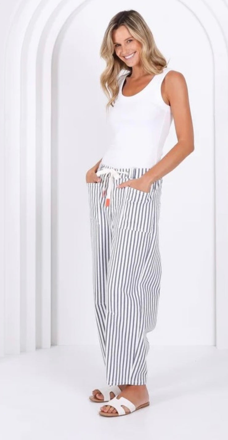 Carter Strip Barrel Jeans