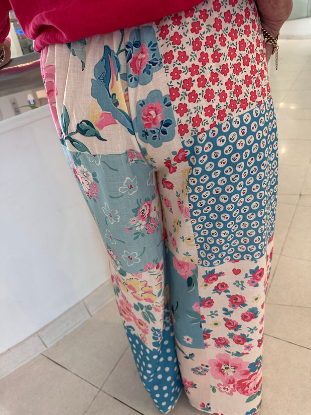 Bloom Patchwork Pants
