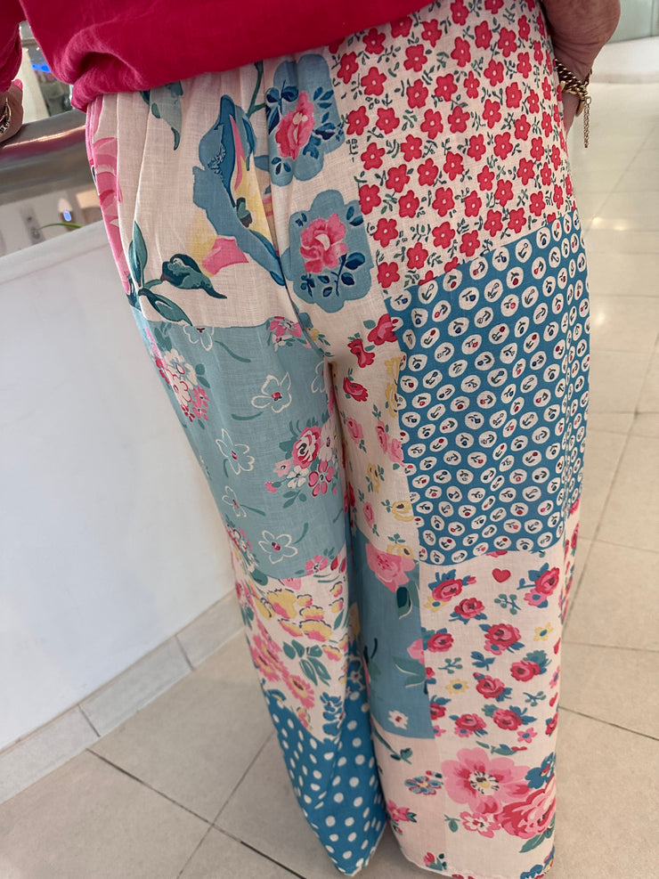 Bloom Patchwork Pants