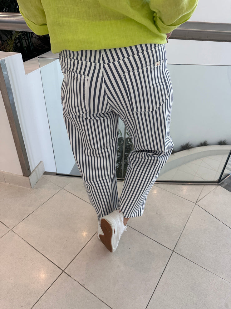 Carter Strip Barrel Jeans