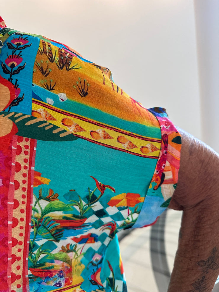 Paradise Shirt Dress