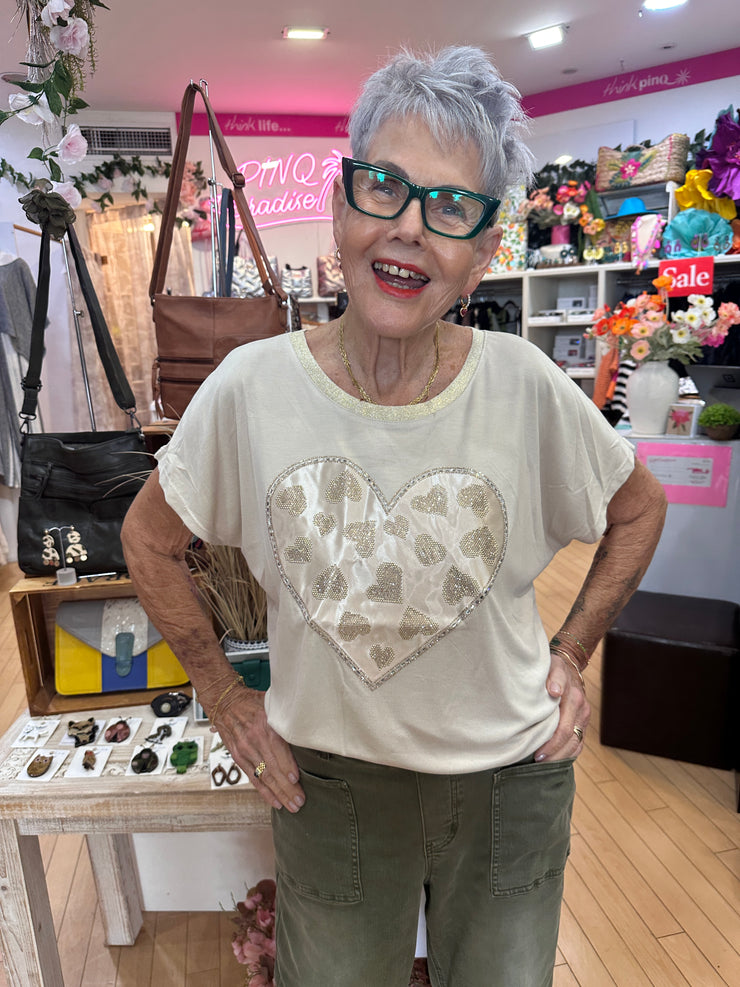 Heart Luxe Top