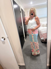 Bloom Patchwork Pants