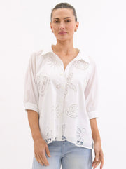 Brodie  white shirt