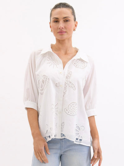 Brodie  white shirt