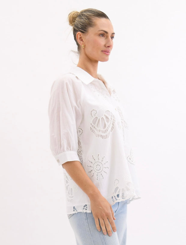 Brodie  white shirt