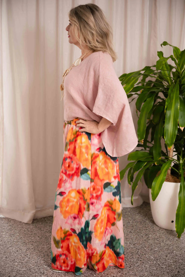 Romance Linen Culotte