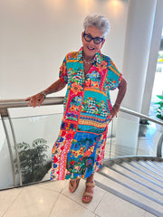 Paradise Shirt Dress