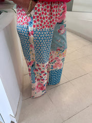 Bloom Patchwork Pants