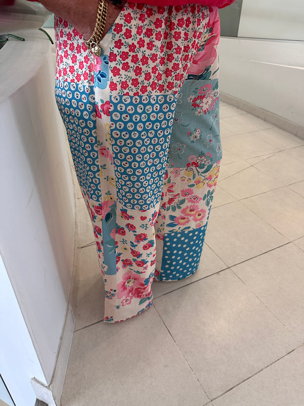 Bloom Patchwork Pants