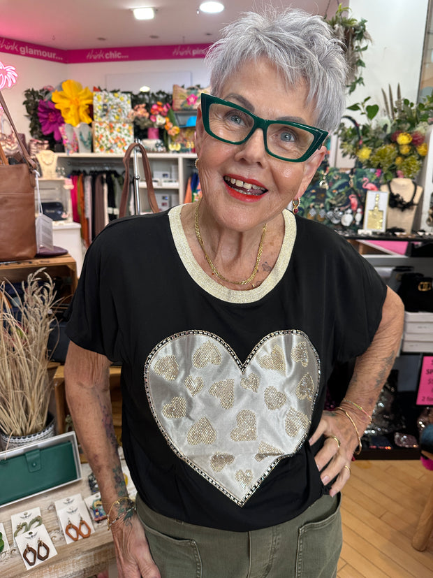 Heart Luxe Top