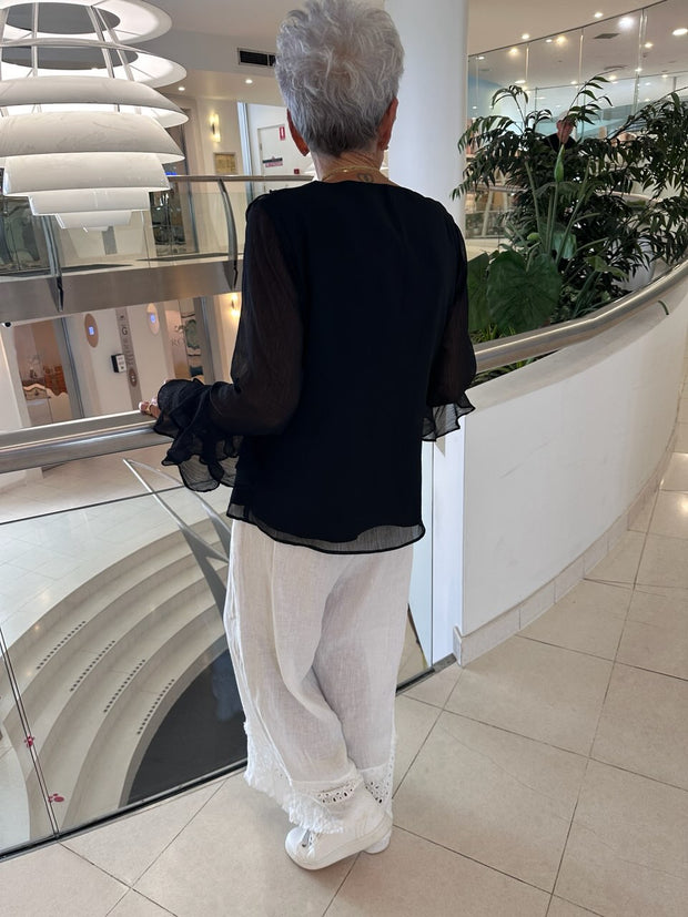 Ruffle Blouse