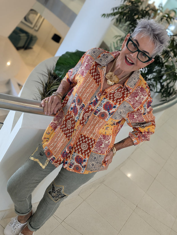 Patchwork Shirt