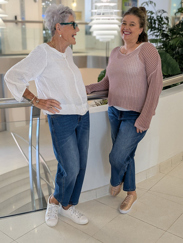 Toni Barrel Jeans