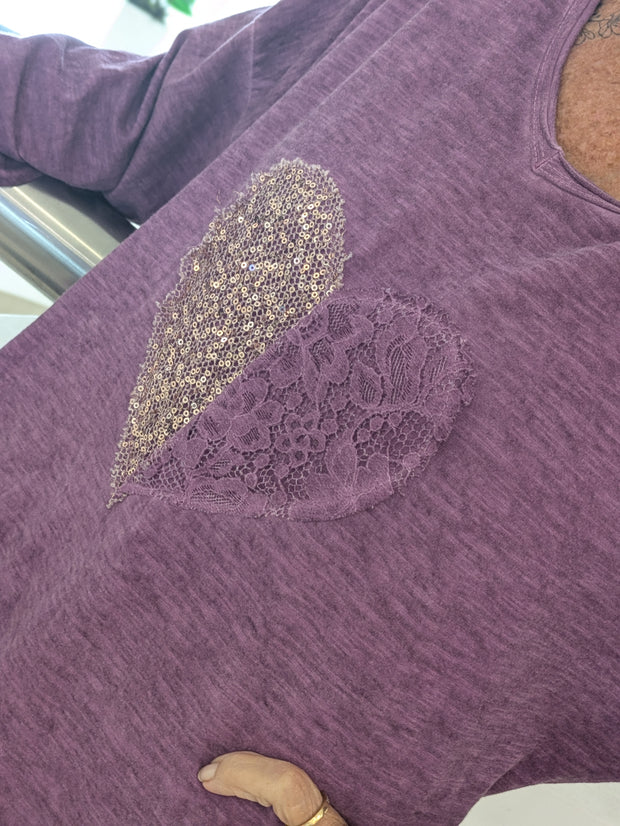 Glam Heart Top