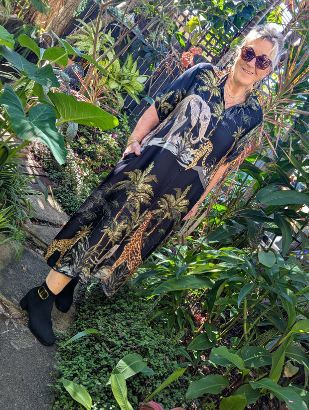Safari Shirt Dress