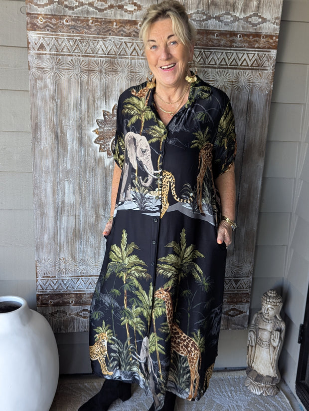 Safari Shirt Dress