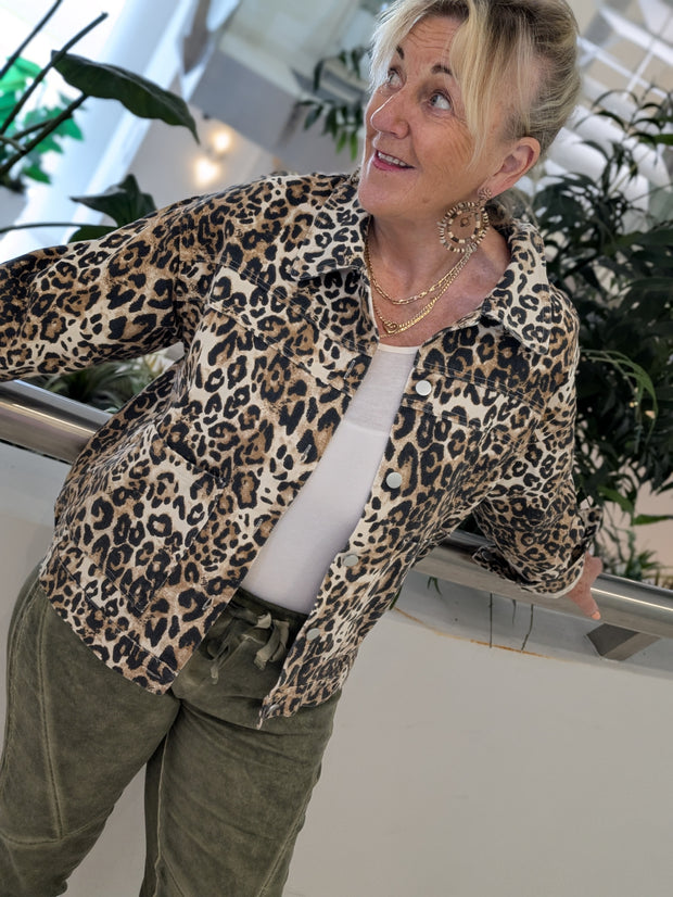 Ray Leopard Jacket