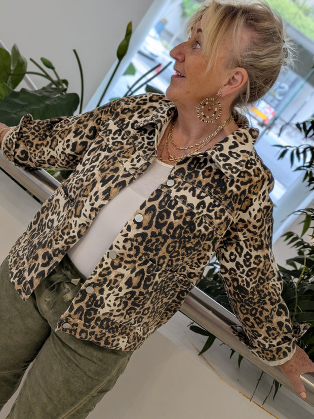 Ray Leopard Jacket