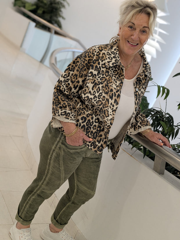 Ray Leopard Jacket