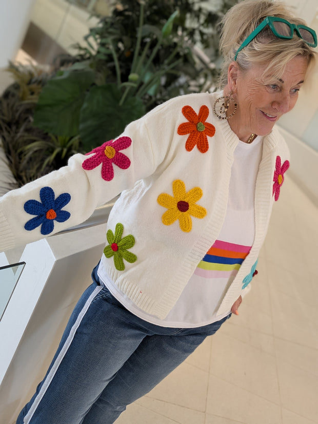 Flower Cardi