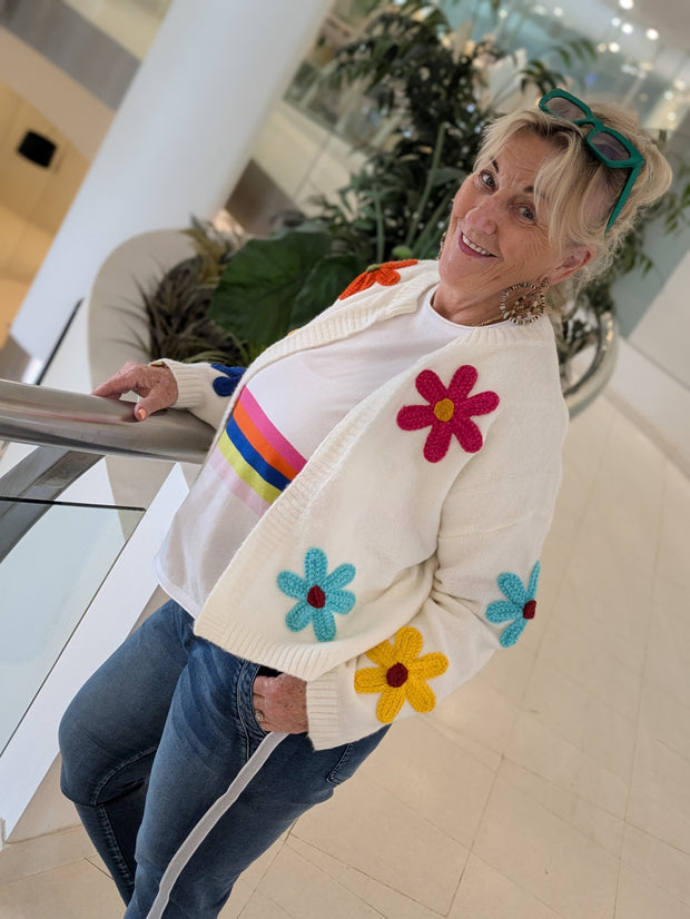 Flower Cardi