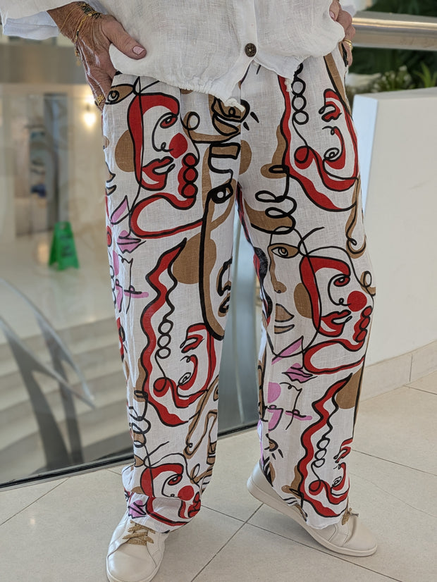 Abstract Pants