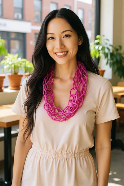 Rubber Chic Necklace