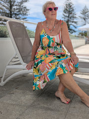 Tutti Fruity Short Strappy Dress