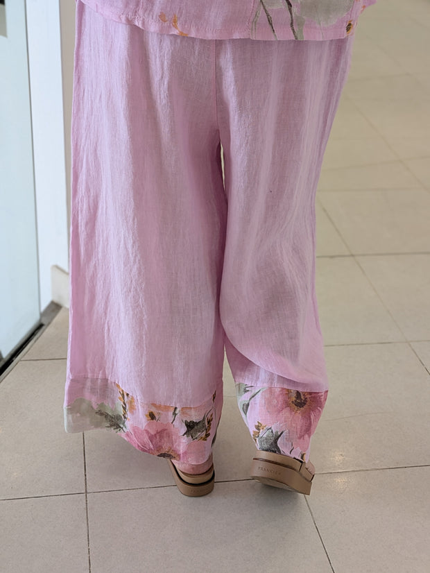 La Muse Linen Pants