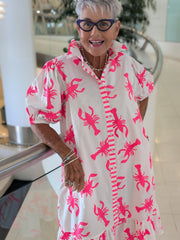 Pink Lobster Dress