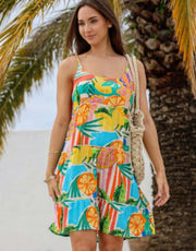 Tutti Fruity Short Strappy Dress
