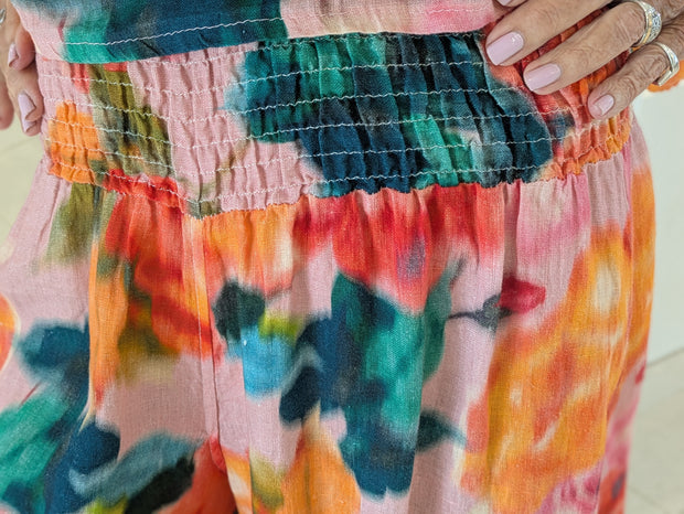Romance Linen Culotte
