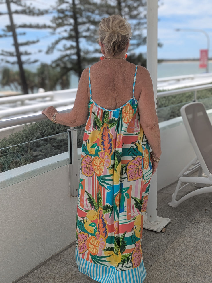 Tutti Fruity Strappy Maxi