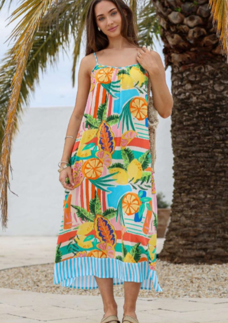 Tutti Fruity Strappy Maxi