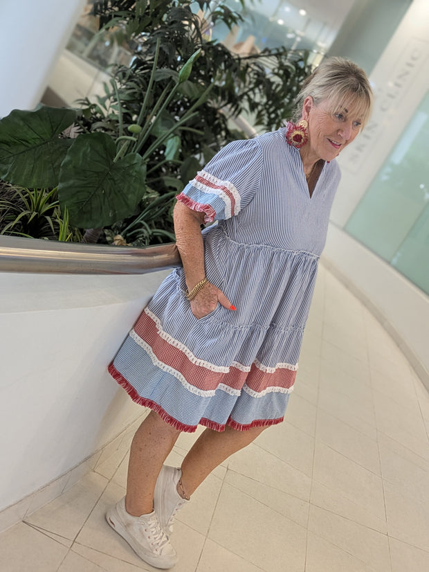 Gypsy Fringed Dress