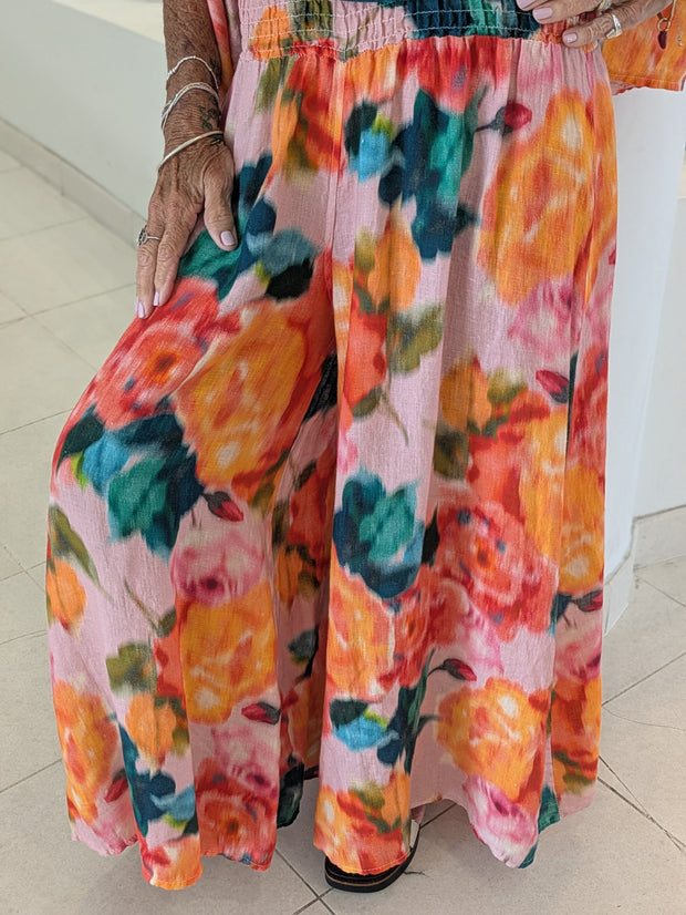 Romance Linen Culotte