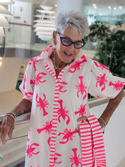 Pink Lobster Dress