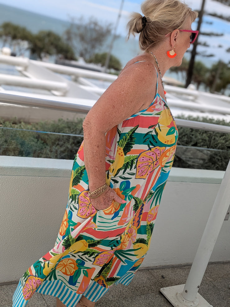 Tutti Fruity Strappy Maxi