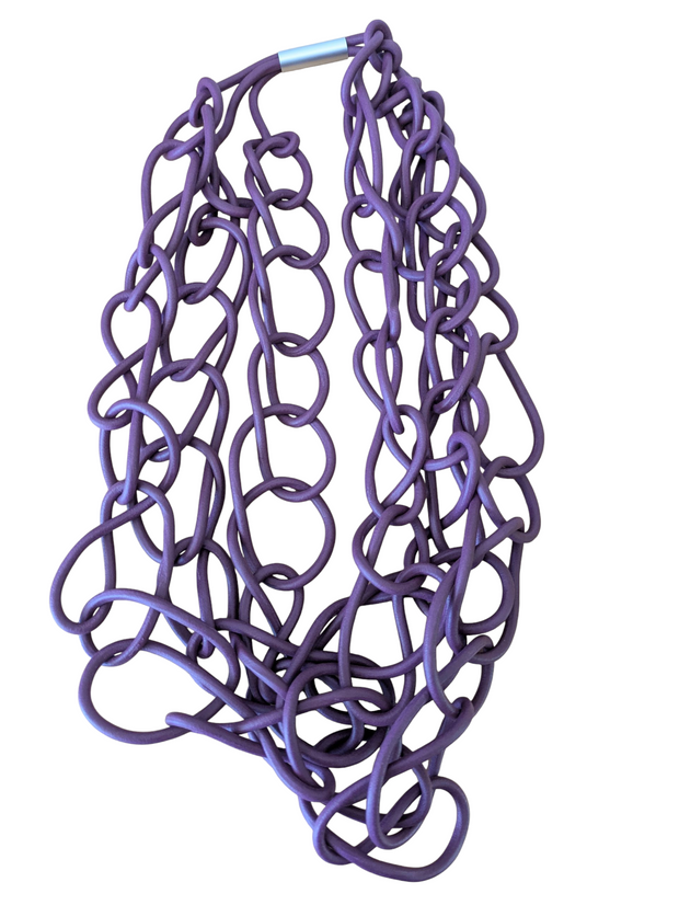 Rubber Chic Necklace
