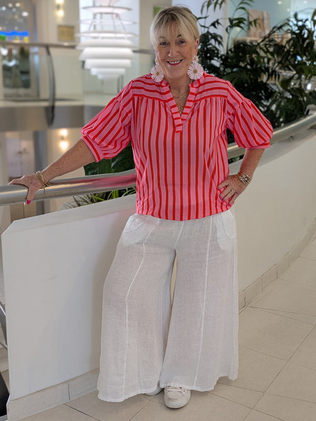 Candy Strip Blouse