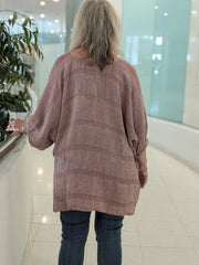 Bella Linen Weave Top