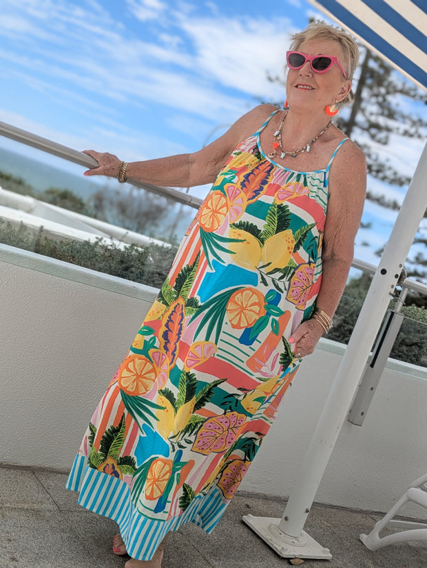Tutti Fruity Strappy Maxi