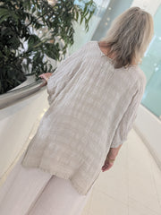 Bella Linen Weave Top